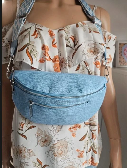 Sac banane bleu neuf